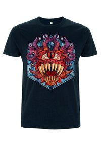 Henry Tiger DRAGONS EYE OF THE BEHOLDER GLASS - T-shirt z nadrukiem