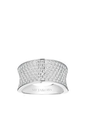 FELLINE CONCAVO - Ring - silver coloured white