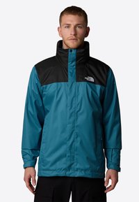 The North Face M EVOLVE II TRICLIMATE JACKET - EU - Hardshell jacket - mallard blue tnf black