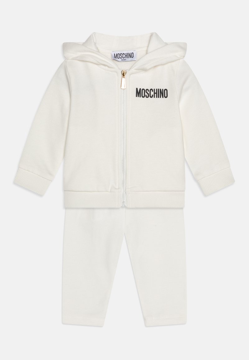 MOSCHINO BABY HOODED TRACKSUIT UNISEX SET - Tuta - cloud