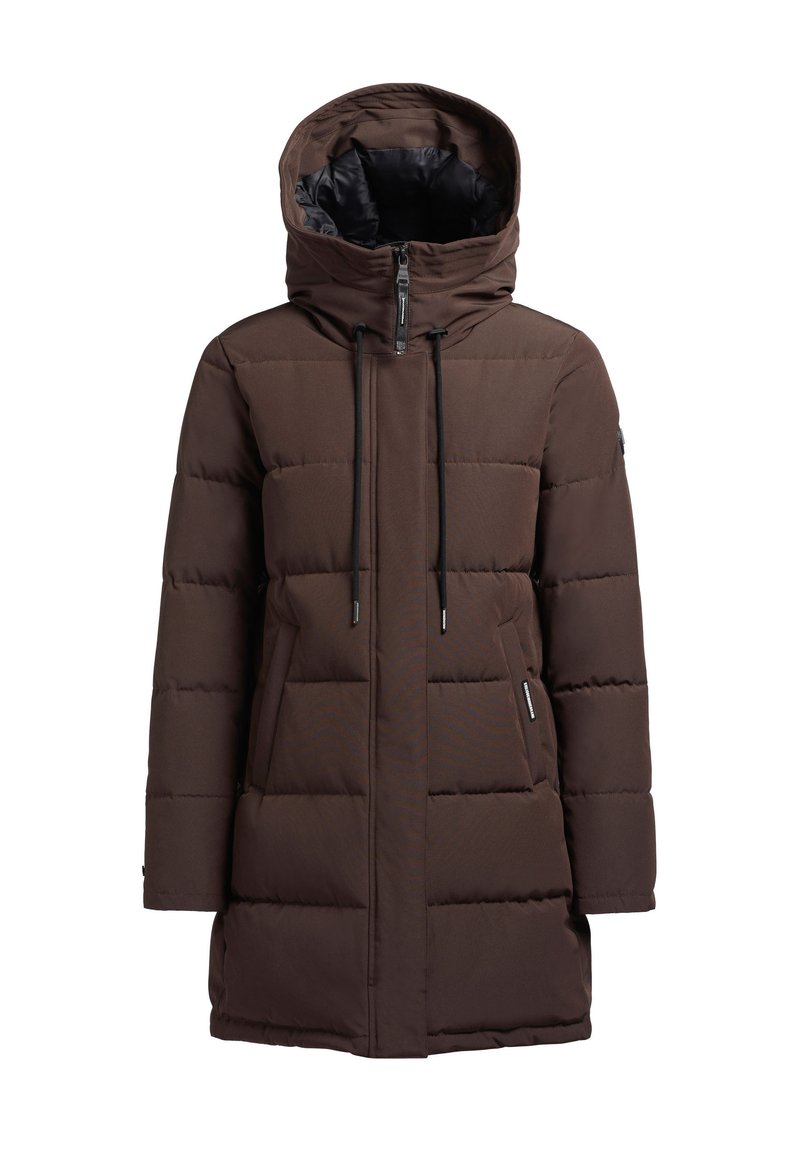 khujo Wintermantel donkerbruin khujo Wintermantel donkerbruin