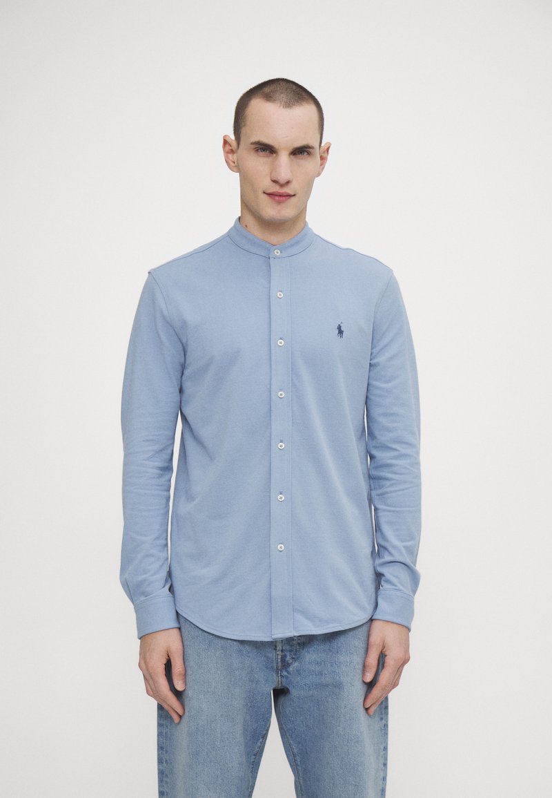 Polo Ralph Lauren - FEATHERWEIGHT MESH SHIRT - Chemise - vessel blue, Agrandir