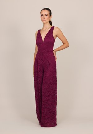 WAL G. MAISIE JUMPSUIT - Ολόσωμη φόρμα - plum