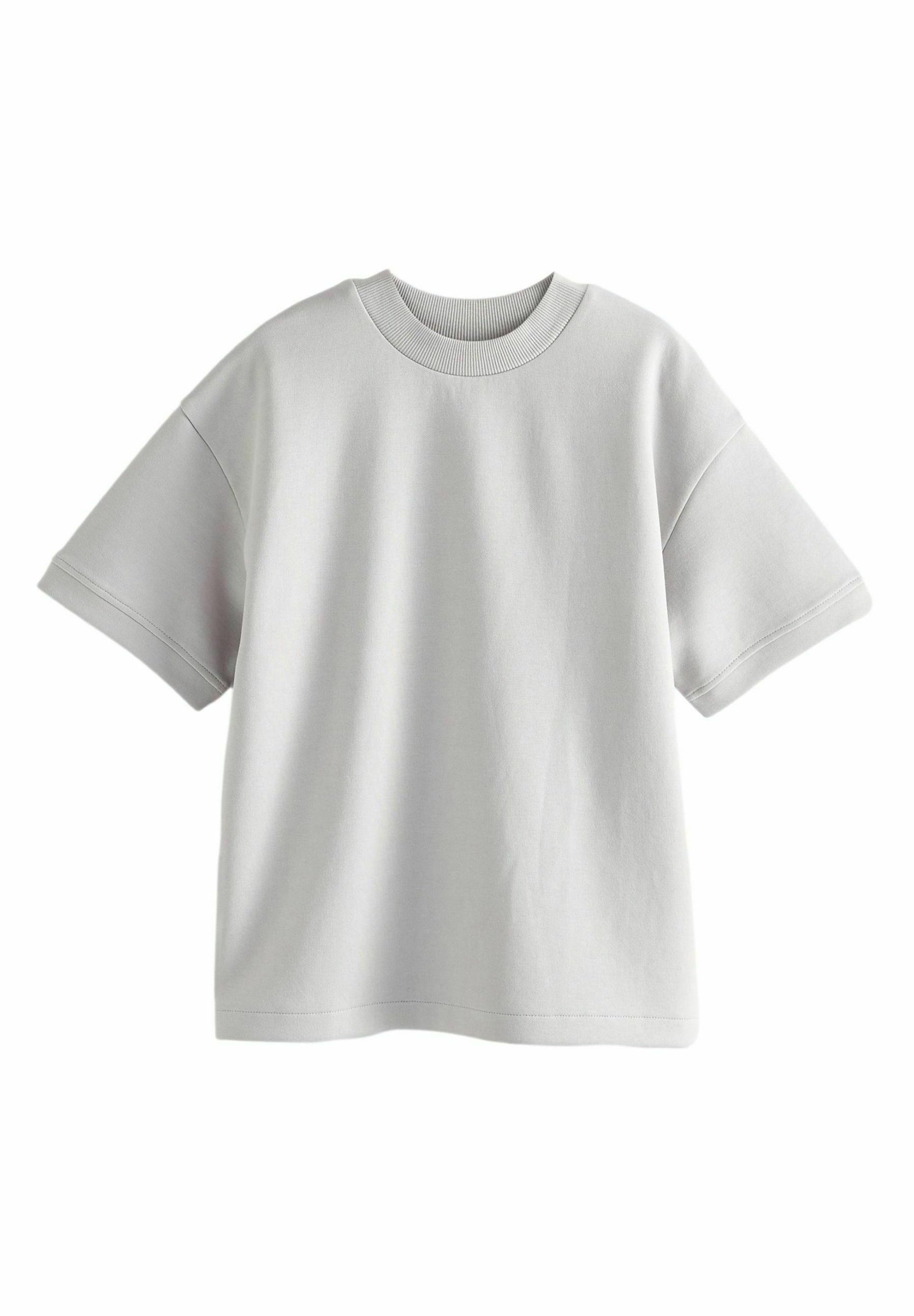 Next HEAVYWEIGHT T-shirt basic grey/grijs
