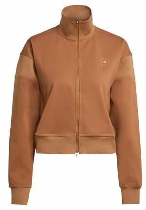 TRACK - Sudadera con cremallera - wild brown