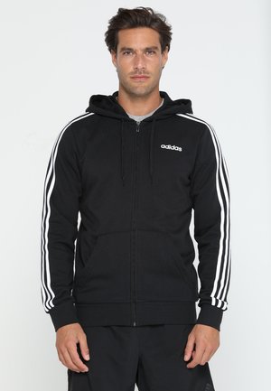 Sudadera con cremallera - black/white