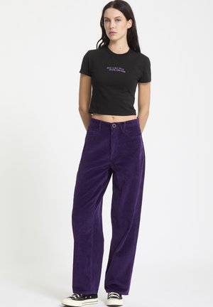 WEELLOW II CORD - Pantaloni - acai