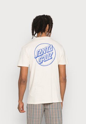DESCEND UNISEX - T-shirt con stampa - natural acid wash
