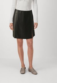 Bruuns Bazaar - VEGANI GITI SKIRT - Minihame - black Pienoiskuva 1