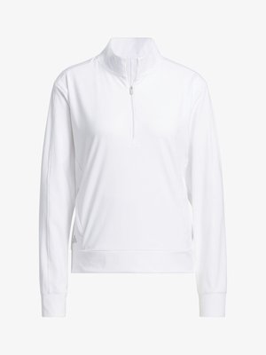 adidas Golf ULTIMATE365 HALF-ZIP LAYERING - Pitkähihainen paita - white