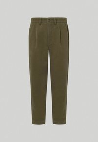 RELAXED STRAIGHT - Hlače chino - military green