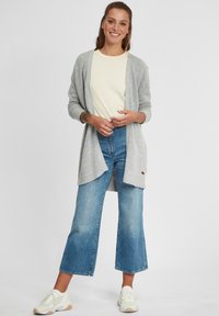 Oxmo OXGISELE - Kardigán - light grey melange