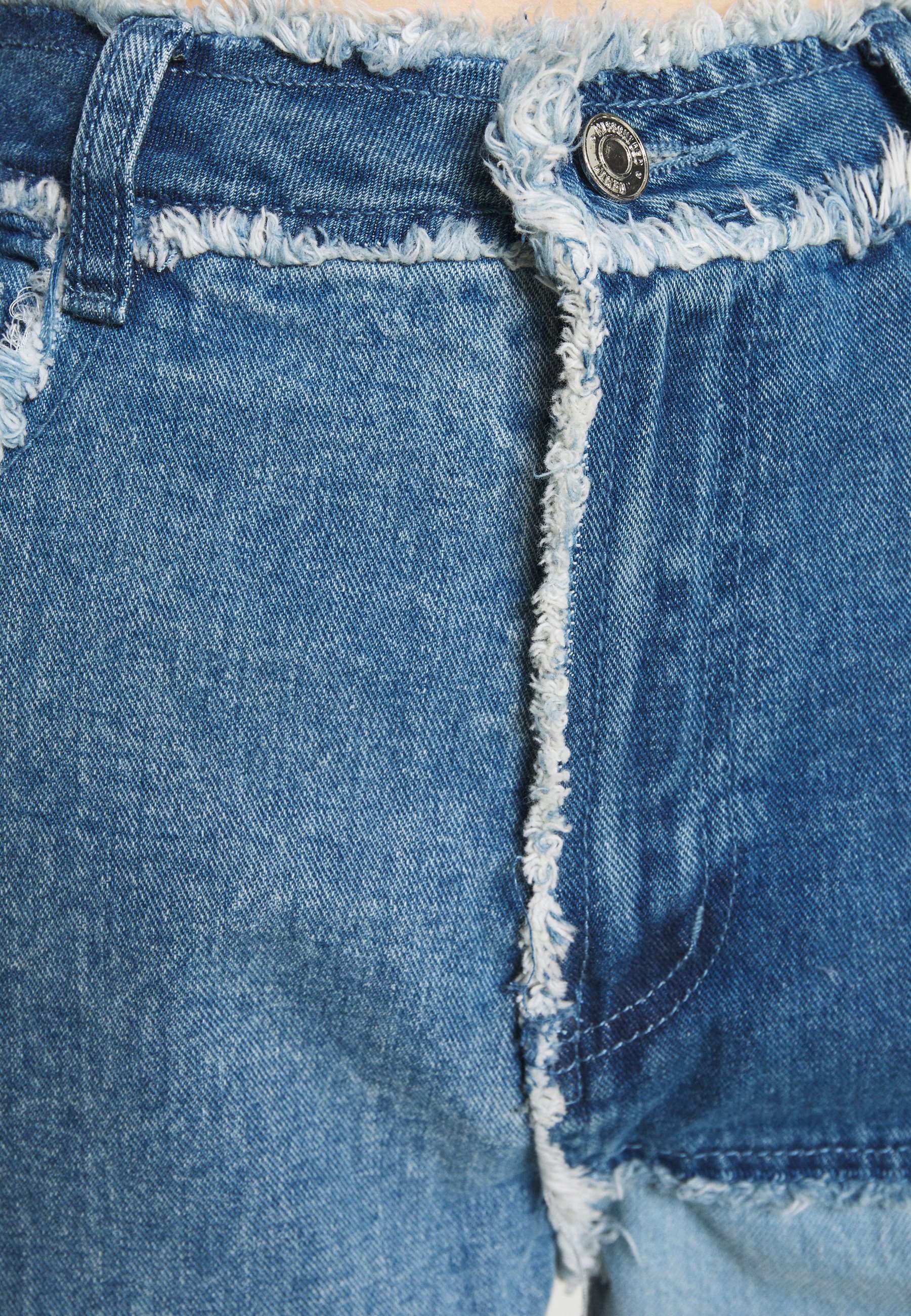 Missguided FRAY HEM PATCHED - Straight 