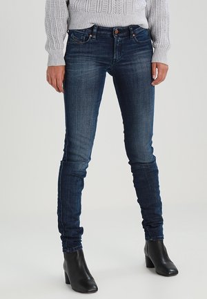 Slim fit jeans - dark-blue denim