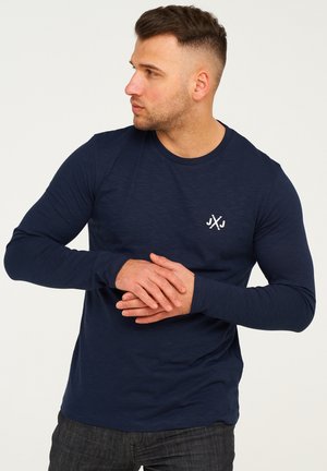 Jack & Jones CORISE INFINITY CREW NECK 3-PACK - MIT LOGO - Long sleeved top - blue