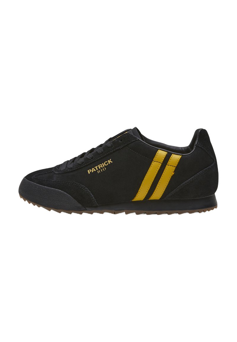 Patrick RIO RUNNER - Trainers - black/yellow/black - Zalando
