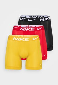 Unausgewählt, uni gold/picante red/black
