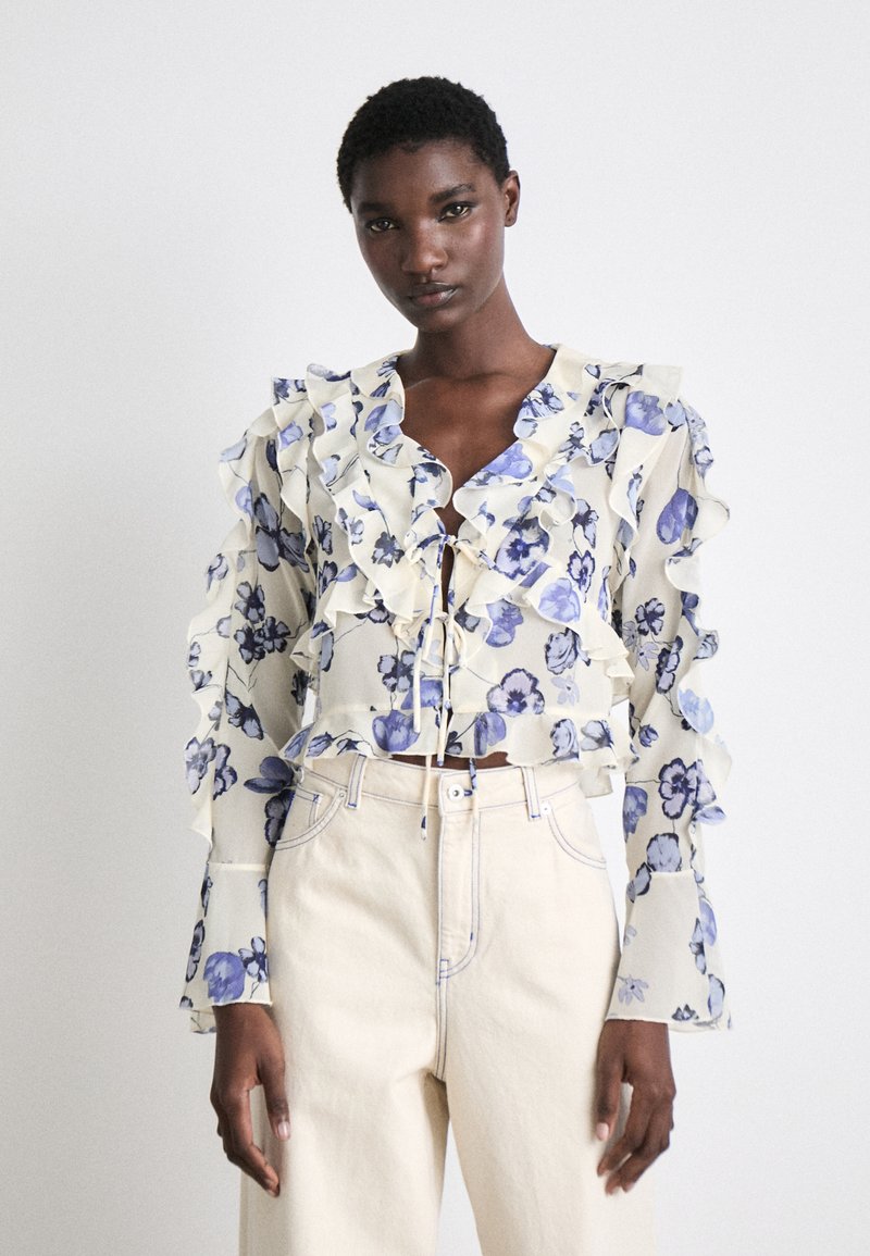 Cras BLOUSE - Blúz - blue