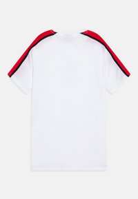 Champion RETRO SPORT CREWNECK CONTRAST SMALL LOGO UNISEX - Camiseta estampada - white/red/new navy
