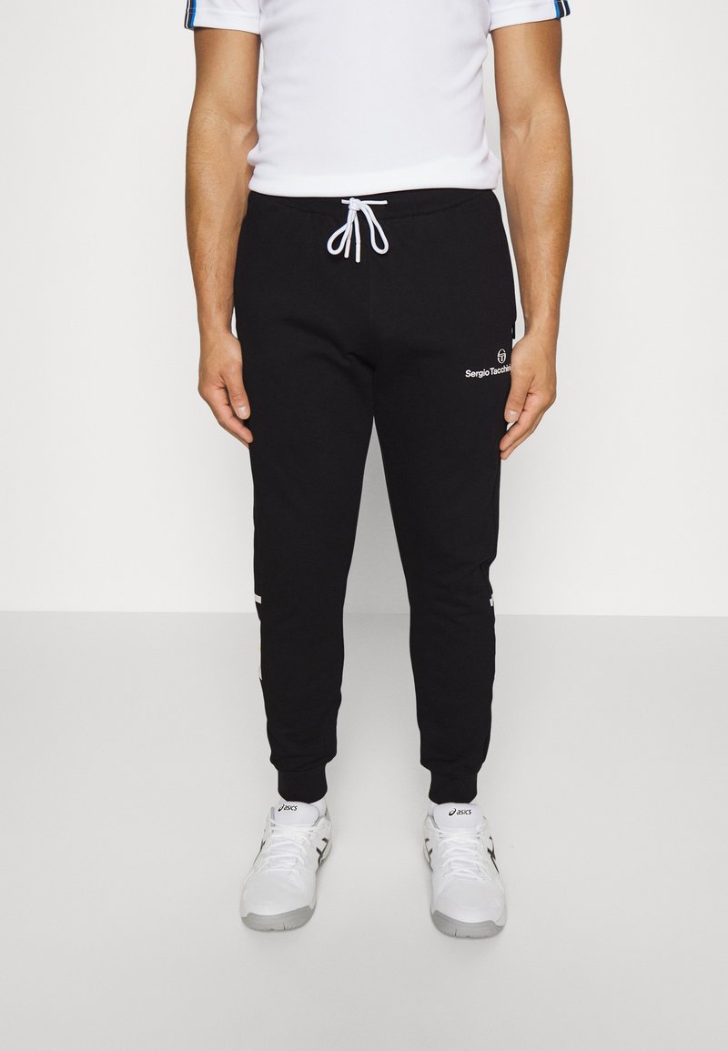 Pantalon De Survêtement Vintage Sergio Tacchini - Blanc, Taille L, Années 90/2000