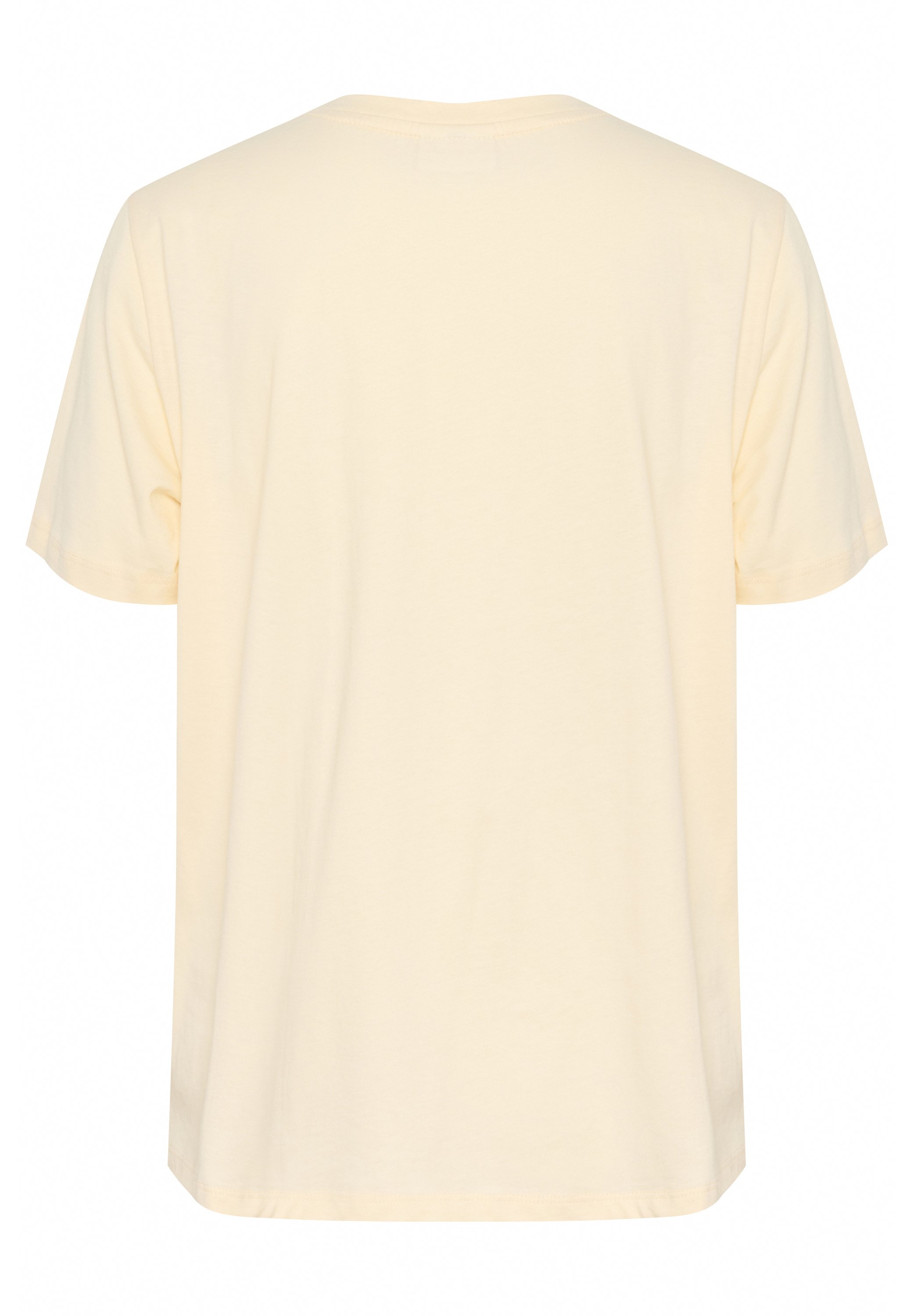 OHGA SCALLOP TEE 美品⭐︎ Saint Tropez ZAGI - T-shirt basic/beżowy - Zalando.pl