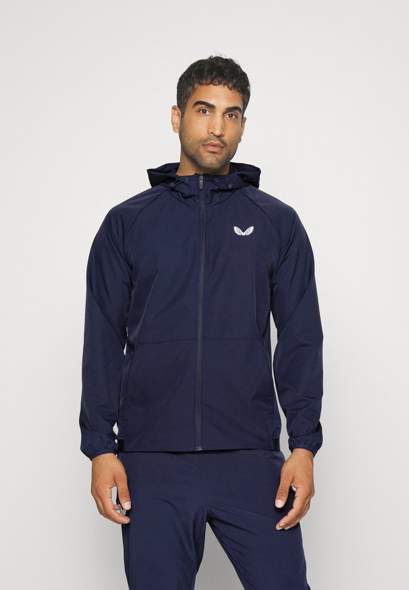Castore HOODY Training jacket navy/dark blue Zalando.ie