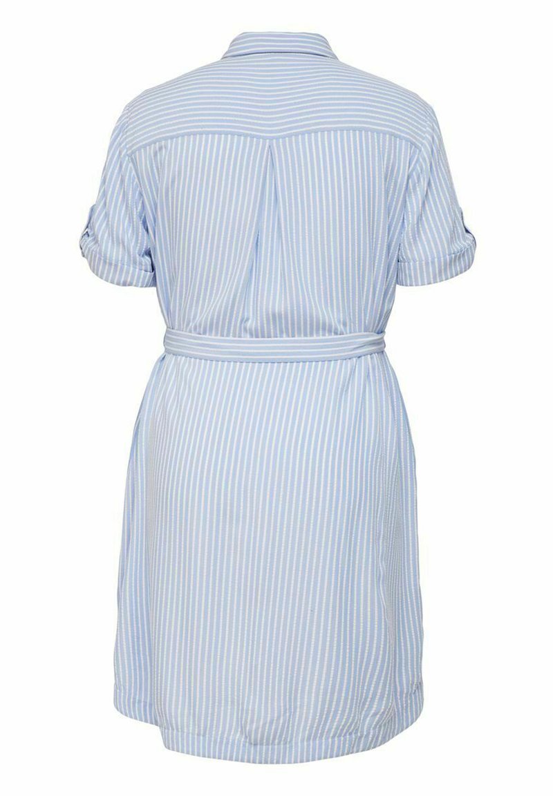 Damen Freizeitkleider | ONLY Carmakoma Blusenkleid colony blue/hellblau - BP35012 Damen Freizeitkleider | ONLY Carmakoma Blusenkleid colony blue/hellblau - BP35012