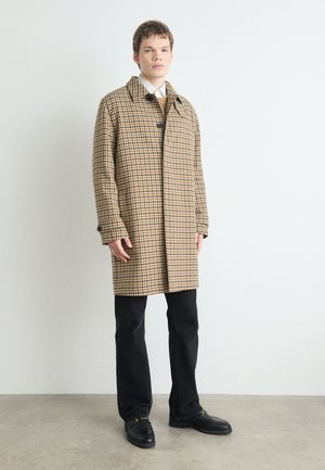 MAVER - Classic coat - dark brown