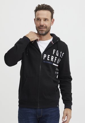 FQALBERT - Zip-up sweatshirt - black beauty