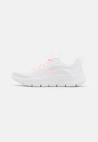 Skechers Performance - GO WALK FLEX BUNGEE - Chodecké tenisky - white/pink Miniatura obrázku 1