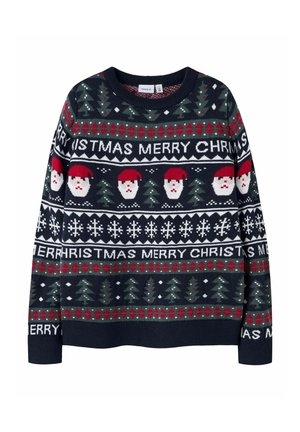 WEIHNACHTS - Pullover - dark sapphire