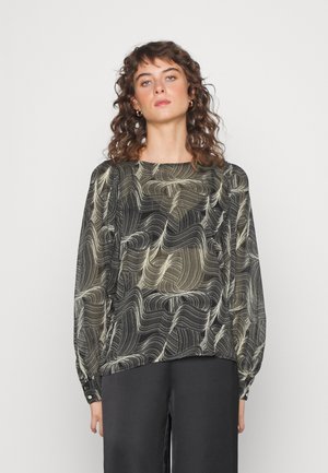 KASIMI  - Camisola de manga comprida - black/sand