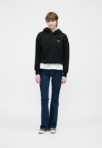 Abercrombie & Fitch LOGO SUNDAY - Hoodie - black