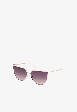Guess Lunettes de soleil - white smoke gray gradient