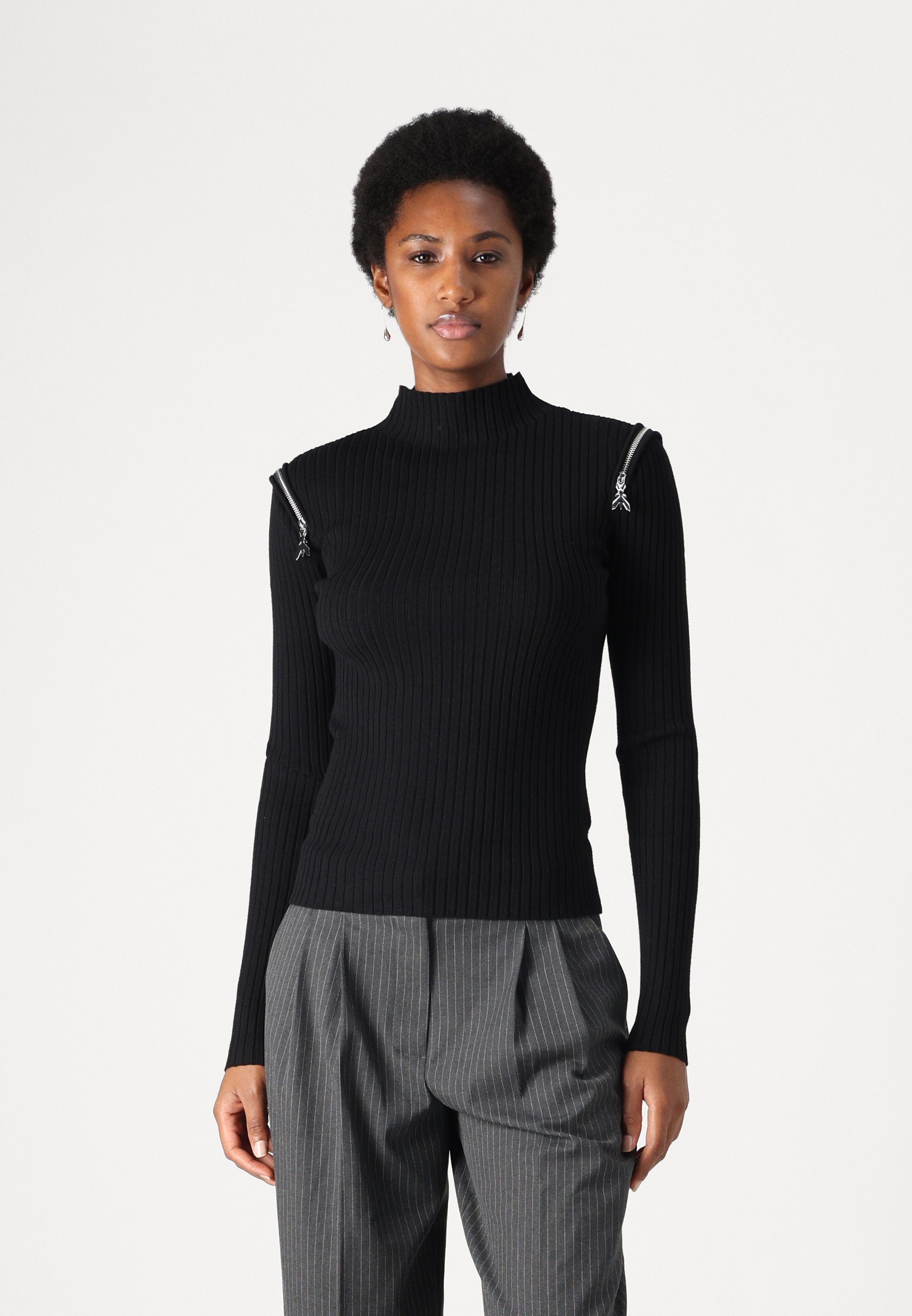 PATRIZIA PEPE ダークグレー ニット PATRIZIA PEPE ダークグレー ニット トップス