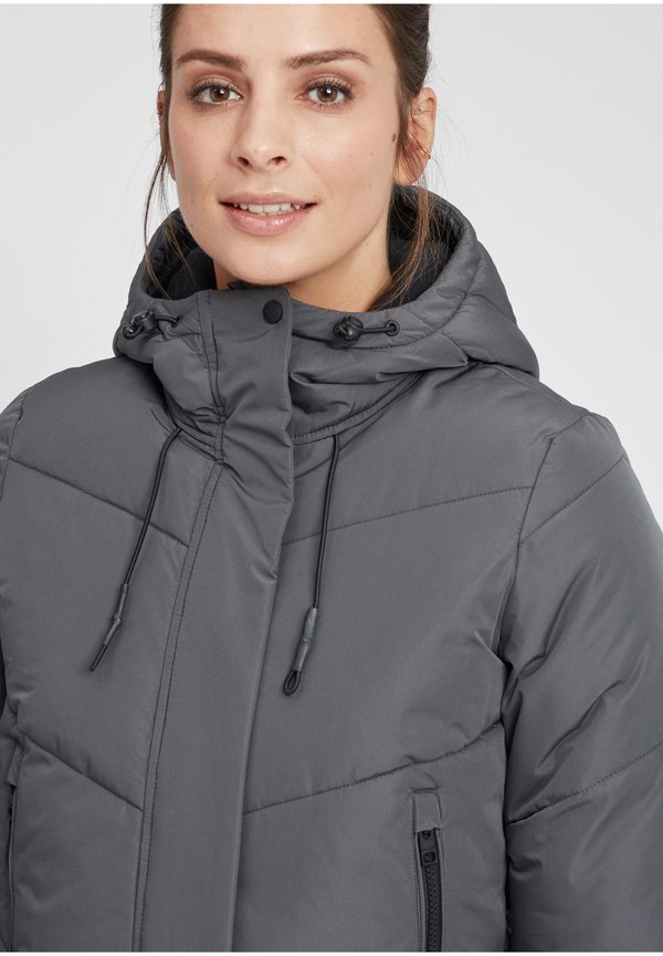 OXJuna - Winter coat - iron gate3