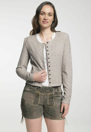 Spieth & Wensky TRACHTENJACKE DIETZING - Vest - taupe