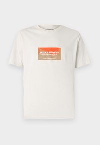 JCORECHARGE FRONT PRINT CREW NECK - T-shirts med print - sweet corn