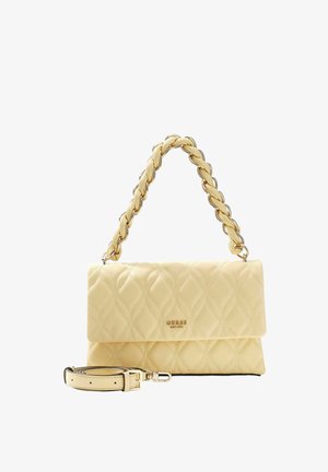 Guess, MAXINE FLAP CROSSBODY - Sac bandoulière - pale yellow