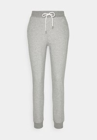 LOCK UP PANTS - Calças de fato de treino - grey melange