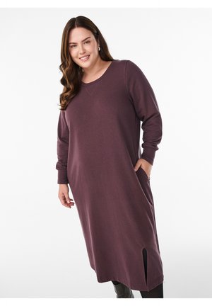 Zizzi Denní šaty - fudge