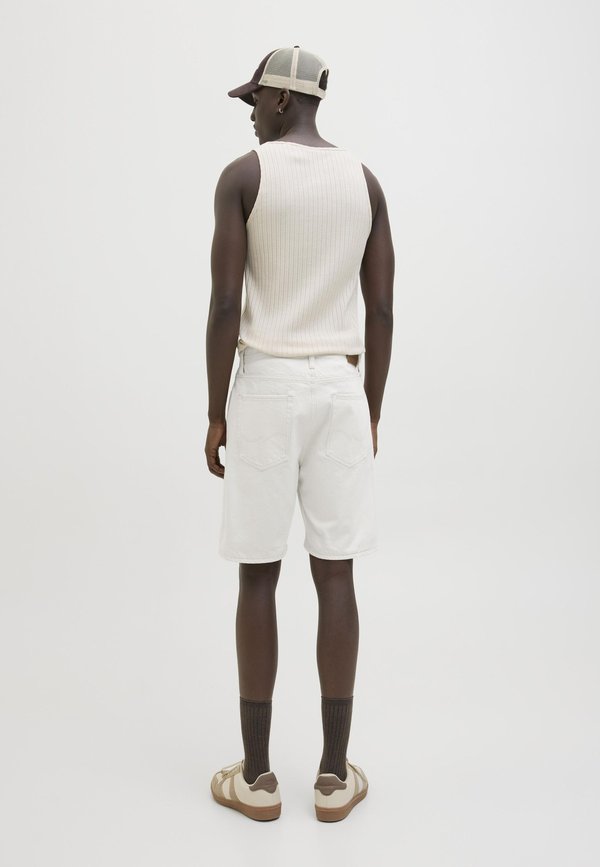 JJITONY JJORIGINAL - Denim shorts - ecru3