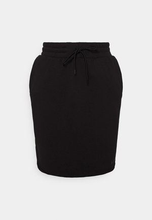 Nike Sportswear CLASH SKIRT - Pouzdrová sukně - black/smoke grey