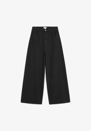 ARKET, ARKET WIDE JEANS - Wide Leg - black