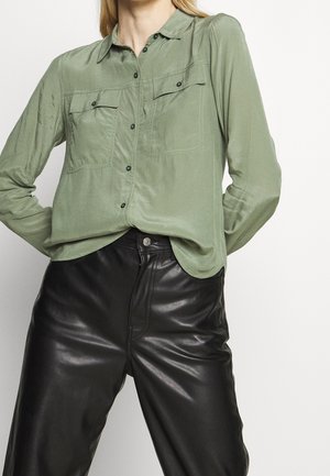 Overhemdblouse - light green