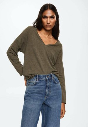 PICEASY - Long sleeved top - kaki