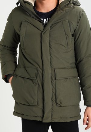 Parka - dark green