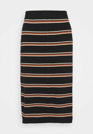 Falda acampanada - black