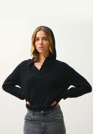 KHANDRO HOODED  - Hoodie - black