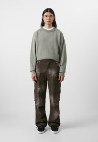 Don't Waste Culture FERMIN UNISEX - Παντελόνι cargo - brown khaki